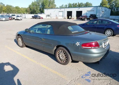 2006 Chrysler Sebring Touring из США, поврежденный, VIN 1C3EL55R76N135915